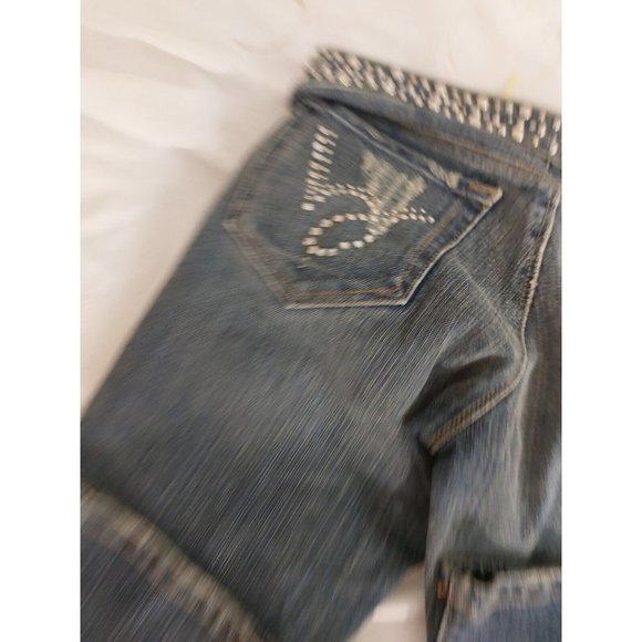 BEBE CHELSEA STD WASTBND P7 SIZE 27 JEANS $198 VALUE - Picture 11 of 11